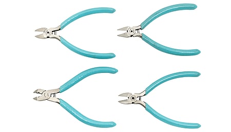 4-piece set with an electronic cutter