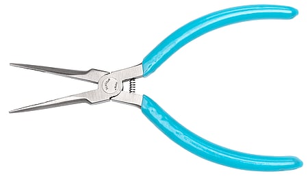 5-1/2" ESD-safe serrated-jaw slim-nose pliers