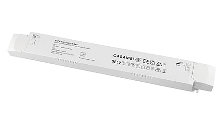150W Casambi, Tunable White, 24 Vdc Constant-Voltage LED Driver