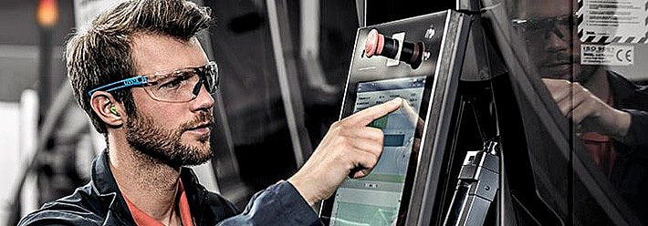 Uvex eye protection