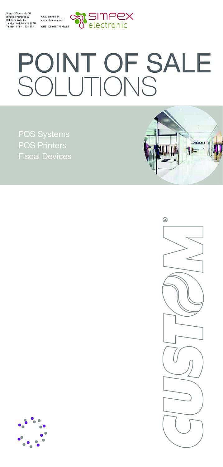 CUSTOM Point of Sale POS1 pdf