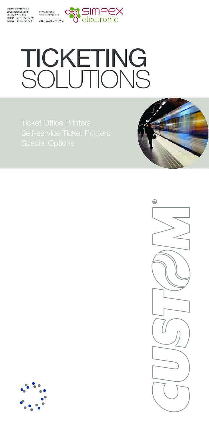 CUSTOM Ticketing TKT1 pdf