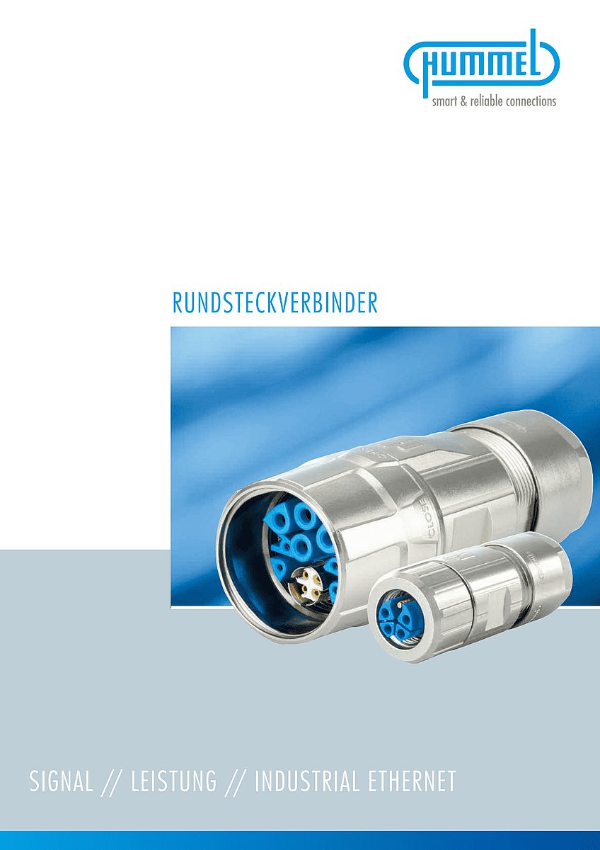 Twilock Rundsteckverbinder Details Flyer Cover Produkt Landingpage