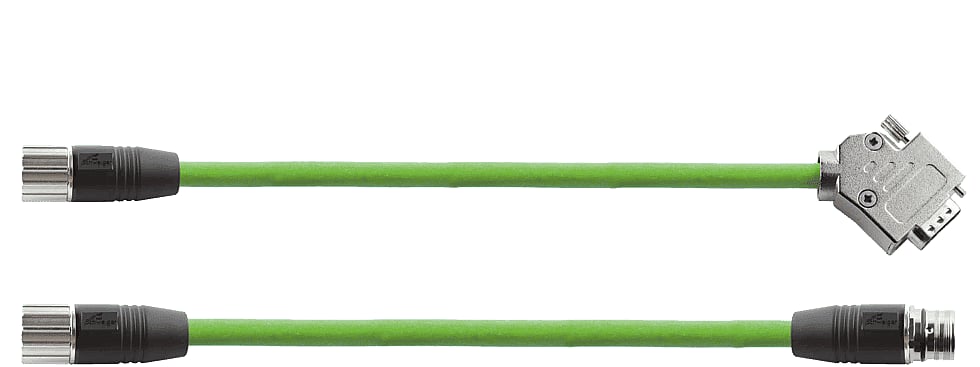 Overmolded motor cables