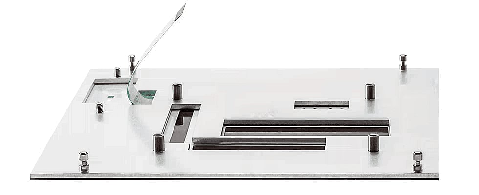 Aluminum support plate