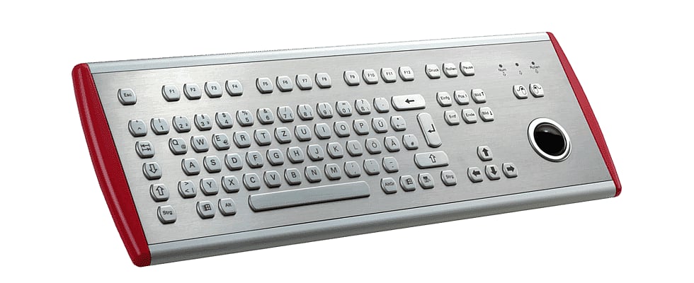 Stainless steel keyboards