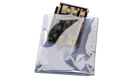 Metallisierte Abschirmbeutel ohne Zip (100 Stk)