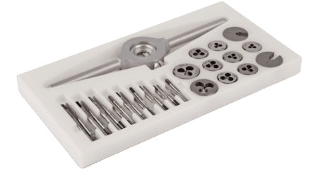 2,800 b00 miniature thread cutting set miniature tap die set M1 M2 5