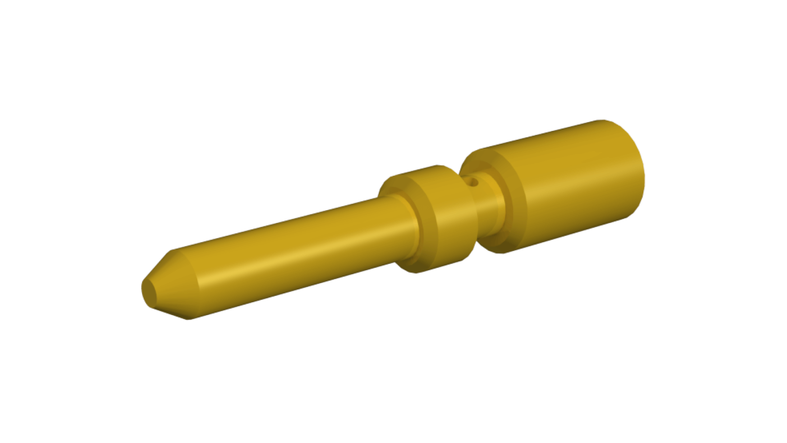 M16 Crimpstift 2.0mm, gedreht 7.010.982.001