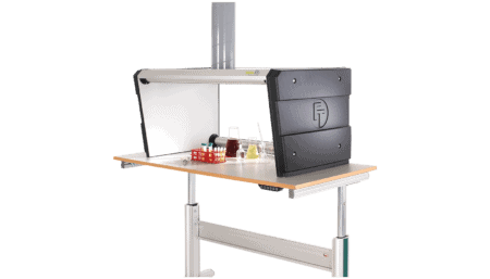 CBC-A extraction cabinet with Easy-Click 60 air curtain