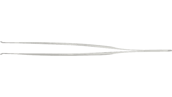 SMD-Pinzette abgewinkelt 40° mit runden Spitzen Ø 1, 2 - 2, 5 mm – Bild 4