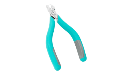 Pointed cutter, angled wide head