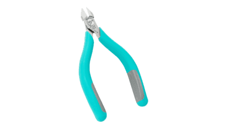 Diagonal cutters, beveled head