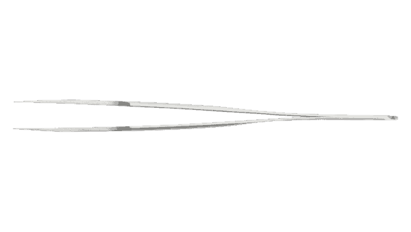 Präzisionspinzette mit flachen abgerundeten Spitzen – Bild 4