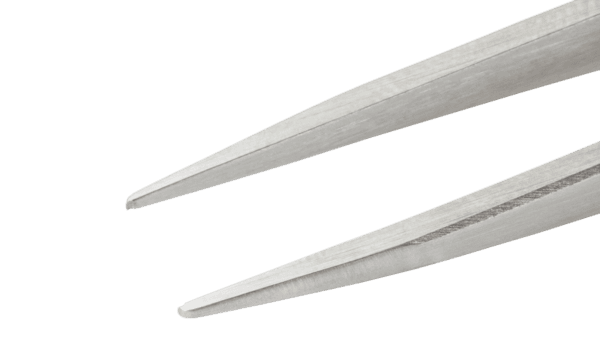 SMD-Pinzette mit runden Spitzen Ø 0,3 mm, sicherer Halt – Bild 2