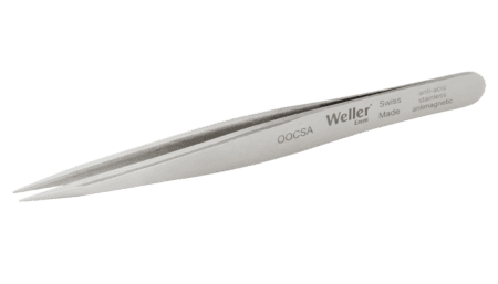 Precision tweezers with fine tips, very robust