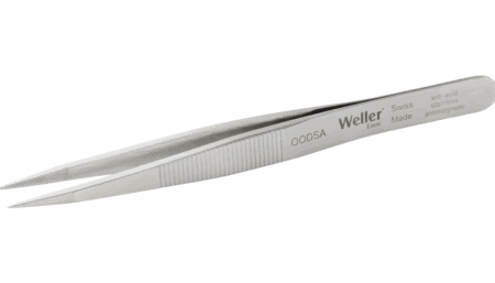 Precision tweezers with fine tips, very robust