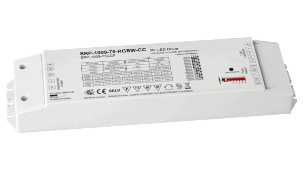 75W RF/LV PUSH, RGBW, constant current LED driver