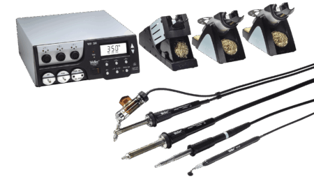 WR3000M Set 230V, 3-channel rework station set, 360 W, for horizontal work