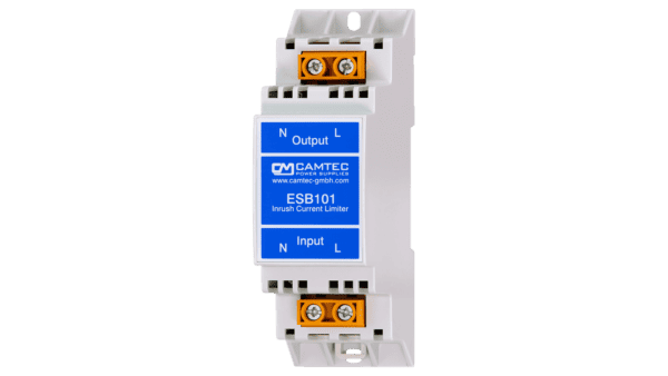 Einschaltstrombegrenzer (Version DIN-Rail), 5A für Inverter USV und sensible Schaltanlagen.