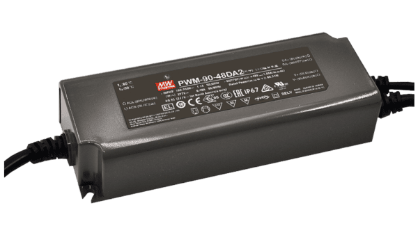 90W LED Treiber mit PWM Ausgang 24V/3.75A, DALI2