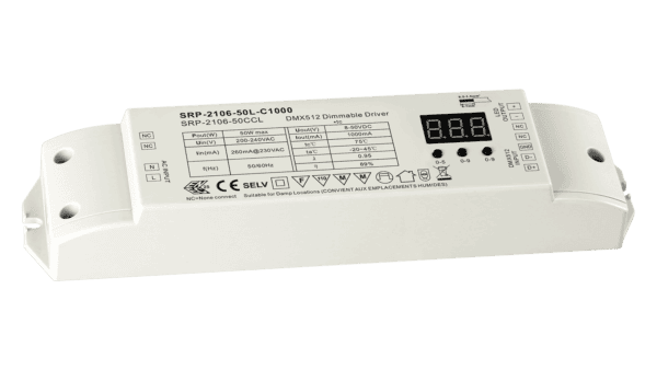 50W DMX512, Konstantstrom LED Treiber