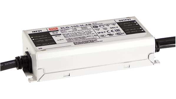 100W LED Treiber 350...1050mA/71V...142V,  DALI2