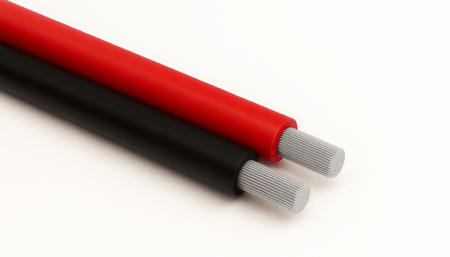 AWG20 stranded wire red+black (roll = 200m)