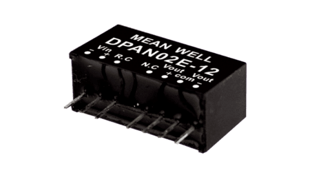 Convertisseur DC/DC 2W, entrée 36...75V, sortie +/-12V / +/-0.083A