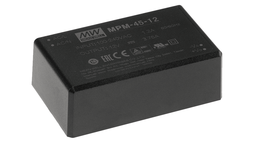 40W medizinisches AC/DC Netzteil, Leiterplattenmontage, 5V/8A