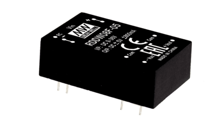 Convertisseur DC/DC 8W, entrée 9...36V, sortie +/-15V / +/-0.265A