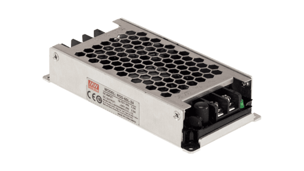 60W DC/DC converter, input 18...72V, output 24V/2.5A