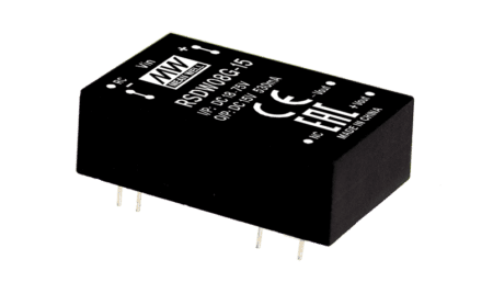 8W Convertisseur DC/DC, entrée 9...36V, sortie 12V/0.666A