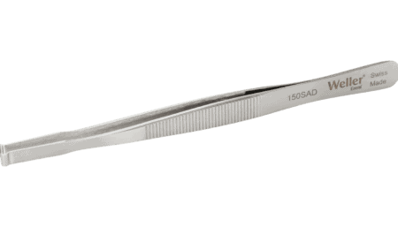 SMD tweezers with round tips Ø 1.5, 3 mm