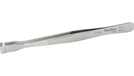 SMD tweezers with round tips Ø 3 mm, 6 mm