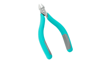 Diagonal cutters, beveled head