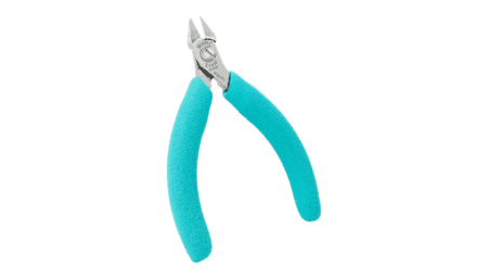 Diagonal cutters, beveled head