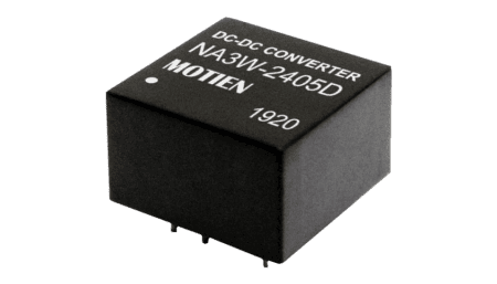 Convertisseur DC/DC 3W, entrée 4.5...18V, sortie +/-12V / +/-0.125A