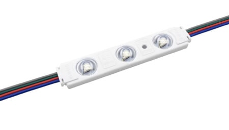 Channel Modul, back lit, 3 x 5050 LED, 160°, RGB