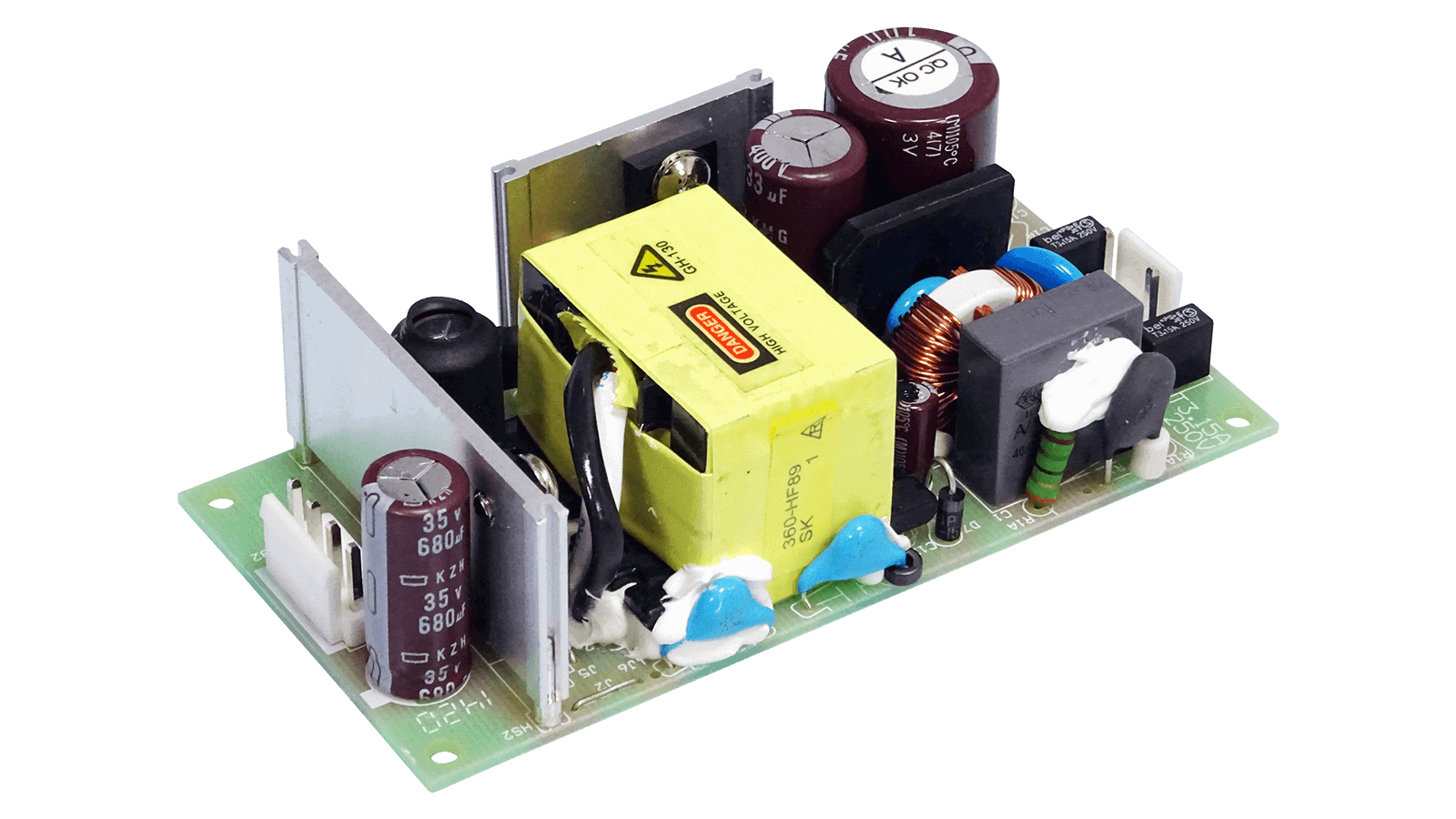 80W Open Frame Netzteil 24V/3.33A, Medizin und Industrie