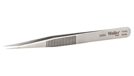 Precision tweezers with fine tips