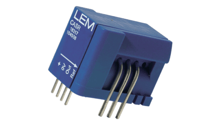 Fluxgate Capteur de courant 25A / DC, AC, Pulse / faible dérive / Multi Range (conducteur primaire avec 2×2 spires, mesure différentielle)
