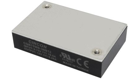 75W DC/DC converter, input 9...75V, output 28V/2.67A