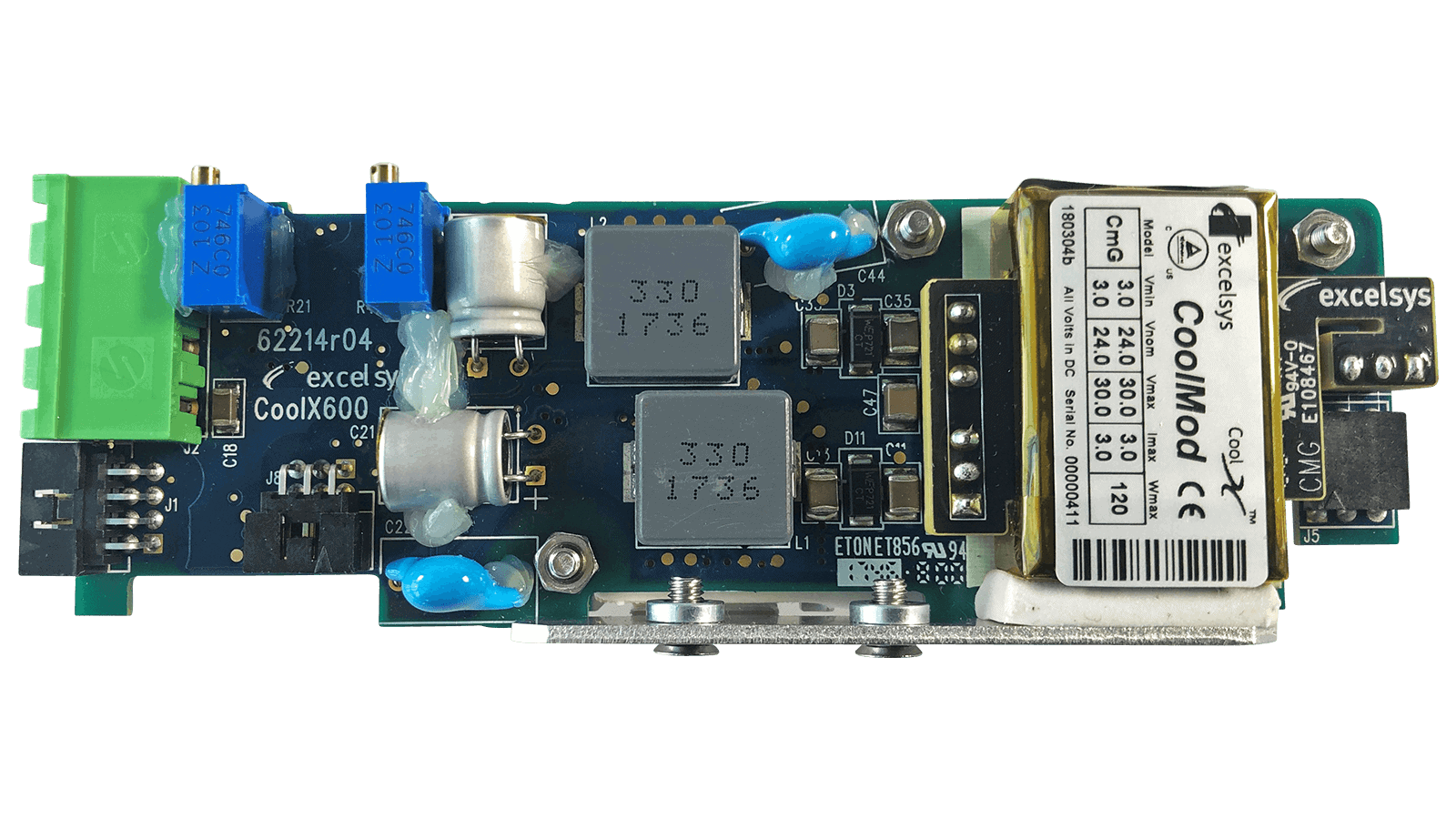 Dual DC-Modul CX06,CX10:+/- 24.0V/120W; CX18:+/-24V/200W