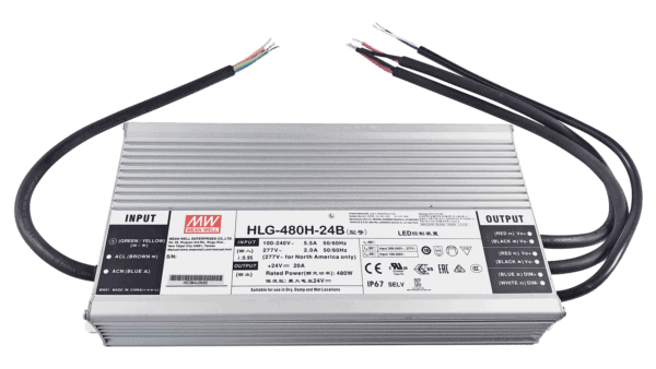 480W LED Treiber CV+CC 24V/20A, 3in1 Dimming – Bild 2
