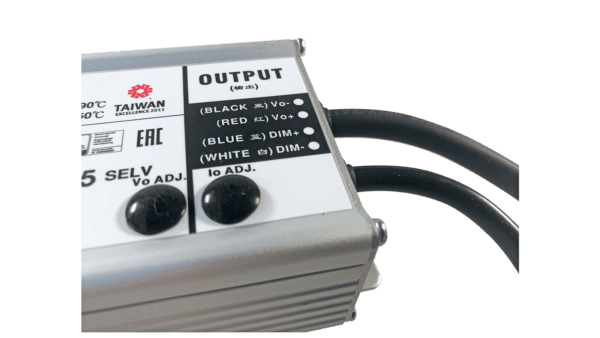 240W LED driver CV+CC 24V/10A, 3in1 dimming + Vo/Io adjustable on driver - Image 3