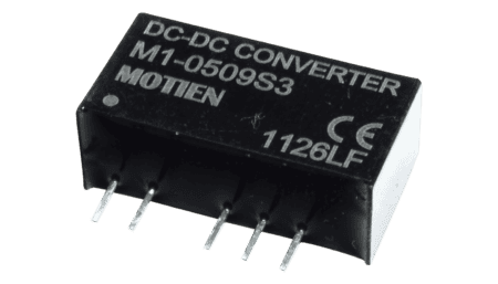 Convertisseur DC/DC 3W, entrée 5V, sortie +/-5V / +/-0.3A