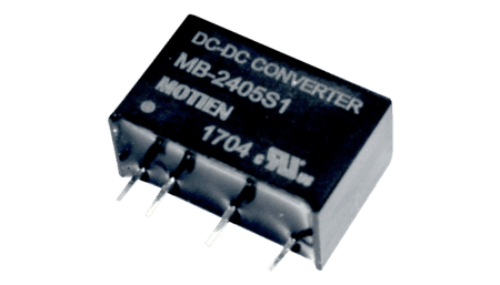 Convertisseur DC/DC 1W, entrée 9...18V, sortie +/-15V / +/-0.033A
