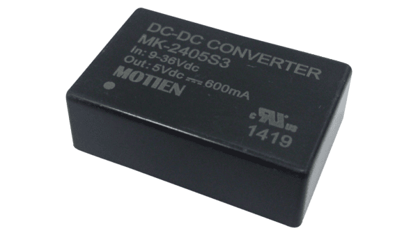 3W DC/DC-Wandler, Eingang 18...75V, Ausgang 24V/0.125A