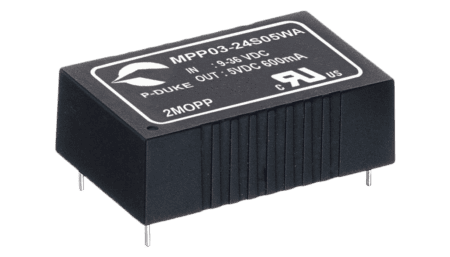 3W medizinischer DC/DC-Wandler, Eingang 9...18V, Ausgang 5V/0.6A